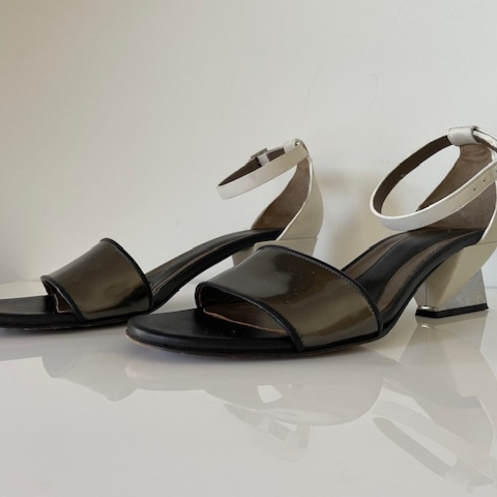 Marni Bicolor Pedestal Sandal